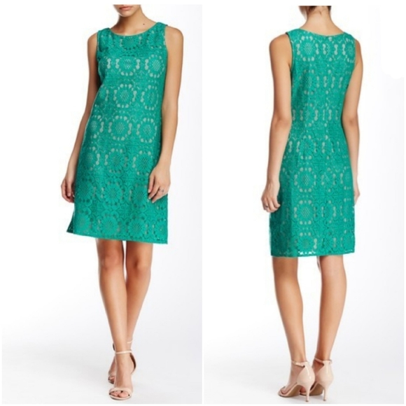 Eliza J Dresses & Skirts - NWT Eliza J Lace Shift   Dress Sz 10